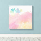 Was ich beim Weck gesehen habe Leinwanddruck (Insitu (Holzboden))