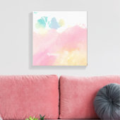 Was ich beim Weck gesehen habe Leinwanddruck (Insitu (Wohnzimmer))