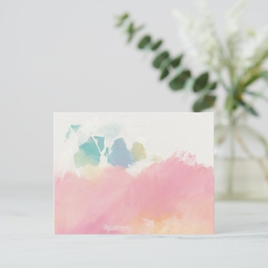 Was ich beim Weck gesehen habe Postkarte (Stehend Vorderseite)