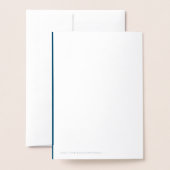 Was ich bin folienkarte (Rückseite mit Umschlag)
