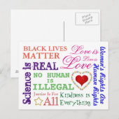 Was ich der Postkarte glaube (Vorne/Hinten)