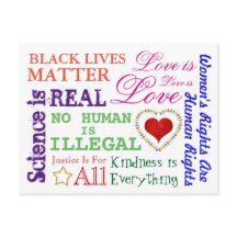 Was ich der Postkarte glaube