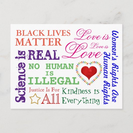 Was ich der Postkarte glaube (Vorderseite)