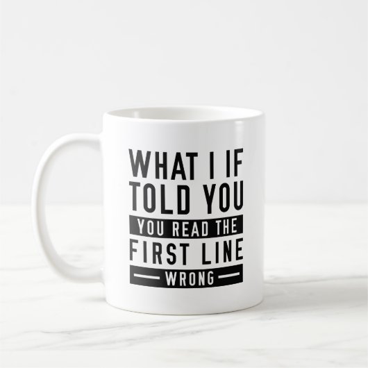 Was ich dir sagen sollte kaffeetasse (Links)