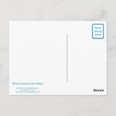 Was ich fühle postkarte (Rückseite)