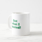Was ich Gewollt habe got Kaffeetasse (Vorderseite Links)
