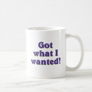 Was ich Gewollt habe got Kaffeetasse