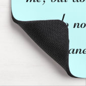 Was ich nicht mag, Jane Austen Zitat Mousepad (Ecke)