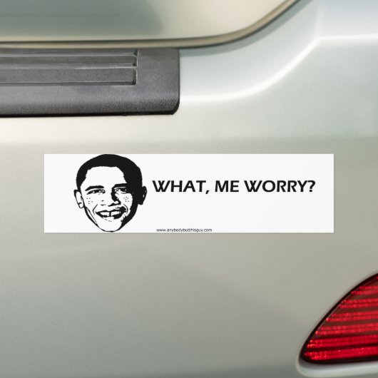 Was, ich Sorge? - Autoaufkleber (Auf Auto)