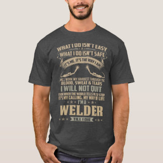 Was ich tue, ist nicht leicht verschweißte, stolz T-Shirt
