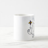 Was ich tuend mit meinem Leben sind Kaffeetasse (Mittel)