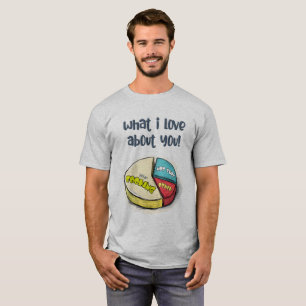 Was ich über Sie Liebe habe Kochen zuerst! T-Shirt