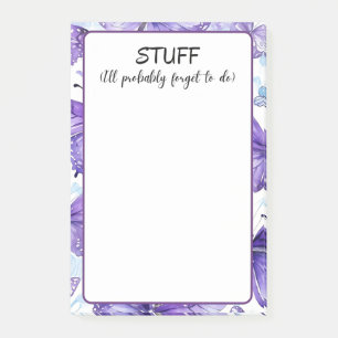 Was ich wohl vergessen werde zu tun post-it klebezettel