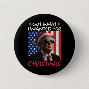 Was ich zu Weihnachten Gewollt habe, got Trump 1 Button