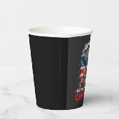 Was ich zu Weihnachten Gewollt habe, got Trump San Pappbecher (Rechts)