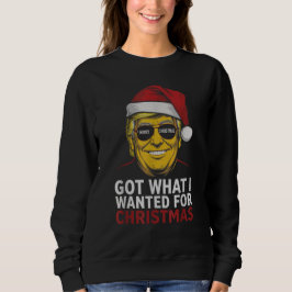 Was ich zu Weihnachten Gewollt habe - Pyjama 2024 Sweatshirt