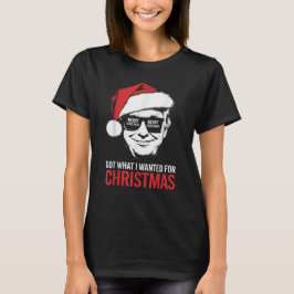 Was ich zu Weihnachten Gewollt habe - Pyjama 2024 T-Shirt