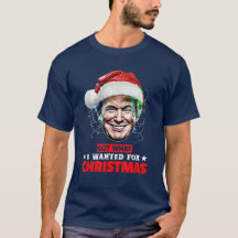 Was ich zu Weihnachten Gewollt Trump Xmas Pajamas
