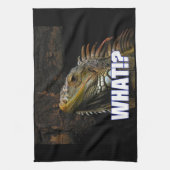 Was? Iguana Geschirrtuch (Vertikal)