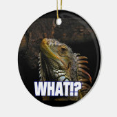 Was? Iguana Keramik Ornament (Links)