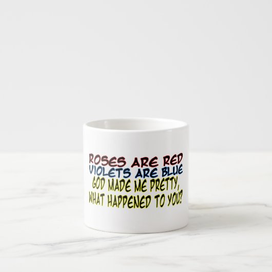 Was Ihnen geschah Espressotasse (Vorderseite)