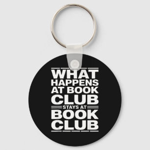 Was im Buchclub passiert, lustiger Leser  Schlüsselanhänger
