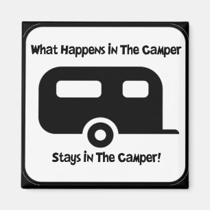 Was im Camper passiert... Magnet