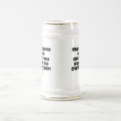 Was im Hühnerstall geschieht Bierglas (Mittel)