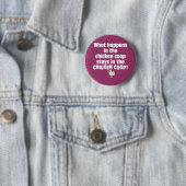 Was im Hühnerstall geschieht Button (Beispiel)