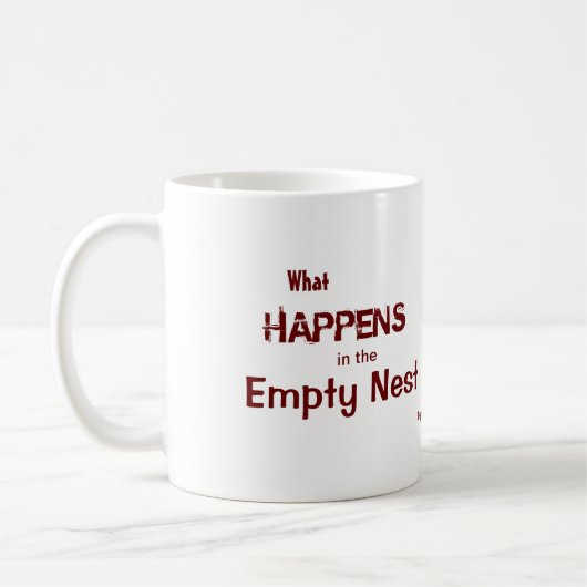 Was im leeren Nest geschieht Kaffeetasse (Links)