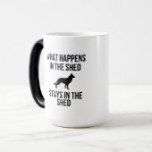 was im Schuppen bleibe Verwandlungstasse (Vorderseite Links)