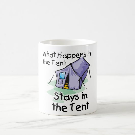 Was im Zelt passiert Kaffeetasse (Mittel)