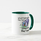 Was im Zelt passiert Tasse (VorderseiteRechts)