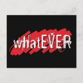 Was immer Postkarte (Vorderseite)