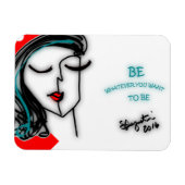 WAS IMMER SIE GEWOLLT HABEN MAGNET (Horizontal)