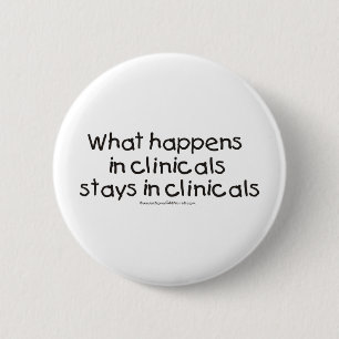 Was in Clinicals geschieht, bleibe in Clinicals Button