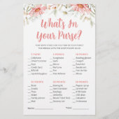 Was in deinem Handschuh rustikale Wildblumen spiel (Vorderseite)