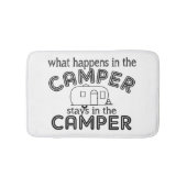 Was in der Camper-Bad-Matte geschieht Badematte (Vorderseite)