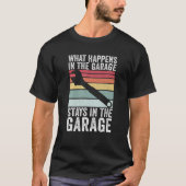 Was in der Garage Bleibe, Gif T-Shirt (Vorderseite)