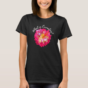 Was in der Nelke Blume Blumenmuster botanisch T-Shirt