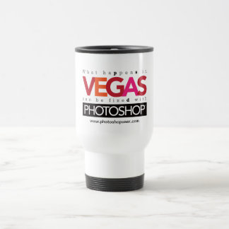 Was in der Vegas-Kaffee-Tasse geschieht Reisebecher