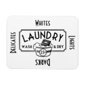 Was in der Waschmaschine ist Magnet (Horizontal)