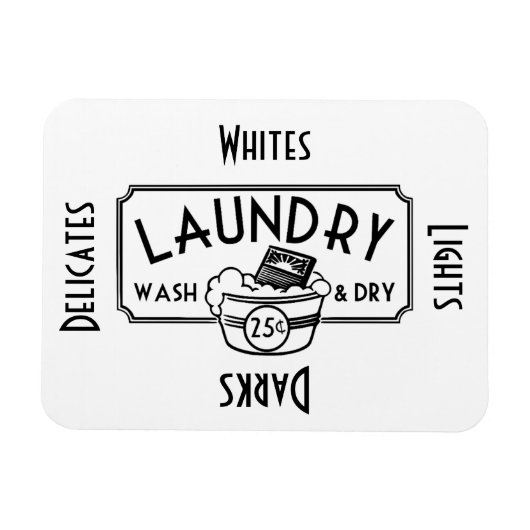 Was in der Waschmaschine ist Magnet (Horizontal)