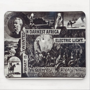 Was in dunkelstem Afrika gewollt wird, ist Mousepad