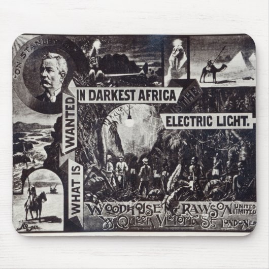 Was in dunkelstem Afrika gewollt wird, ist Mousepad (Vorne)