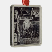 Was in dunkelstem Afrika gewollt wird, ist Ornament Aus Metall (Rechts)