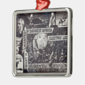 Was in dunkelstem Afrika gewollt wird, ist Ornament Aus Metall (Links)