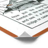 Was in einem Stau zu tun ist Poster (Ecke)