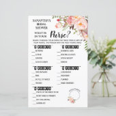 Was in Ihrem Purse Dusche Englisch Spanisch Spiel (Stehend Vorderseite)