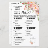 Was in Ihrem Purse Dusche Englisch Spanisch Spiel (Vorne/Hinten)